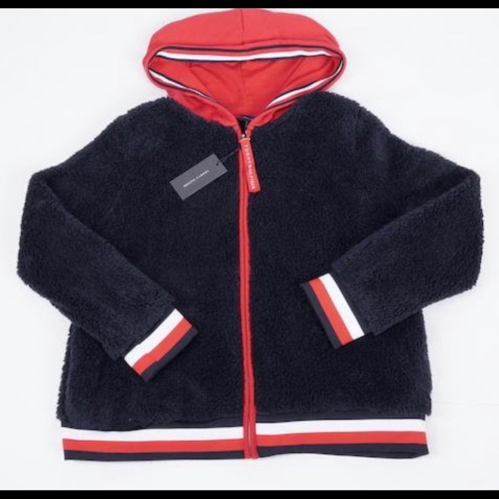 ๐ฅNWT- Tommy Hilfiger Global Sherpa Jacket (Sale) - Picture 6 of 13